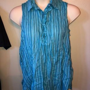 Blue Maternity Shirt XL